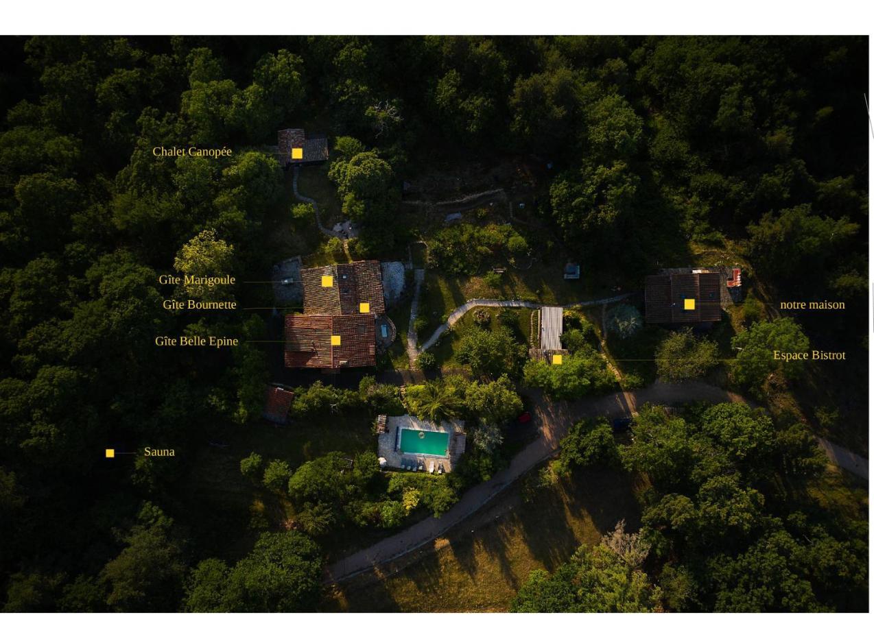 Les Grangeonnes, gîtes nature, piscine, sauna pour accueil familiale ou de groupe Saint-Basile Extérieur photo